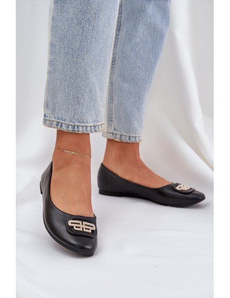 Flats With Decoration Black Ainoria