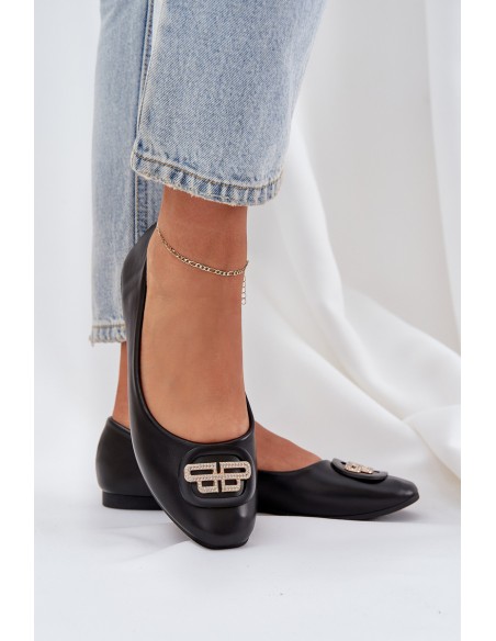 Flats With Decoration Black Ainoria