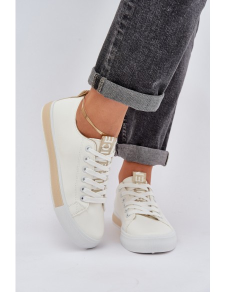 Women Classic Gold Sneakers Ville
