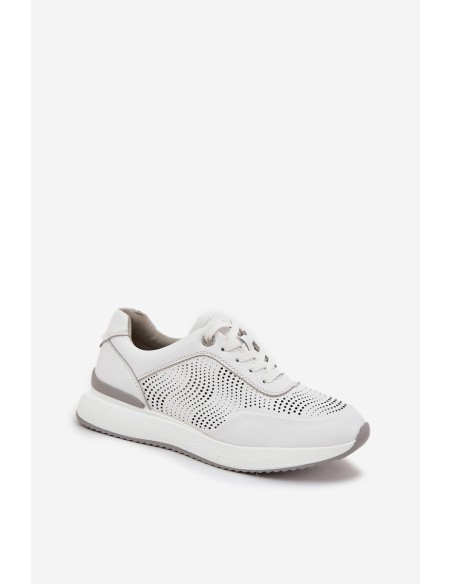 Odiniai sportiniai bateliai Moteriški sportbačiai S.Barski LR51-551 Balta