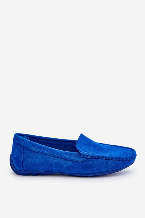 Women s Loafers Suede Blue Morreno