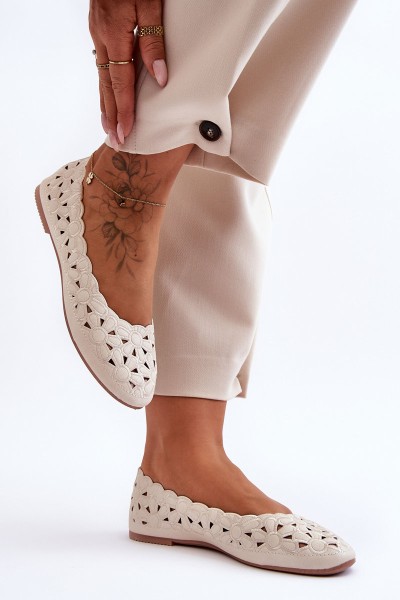 Women's Glittery Lace-Ups Beige Visionary 2