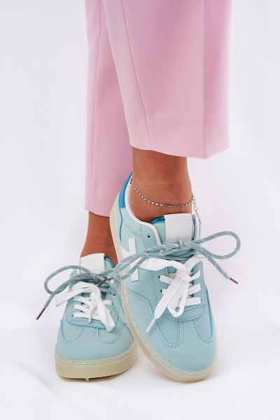 Žemi moteriški sportiniai bateliai su leopardo raštu, mėtų Zelevelis