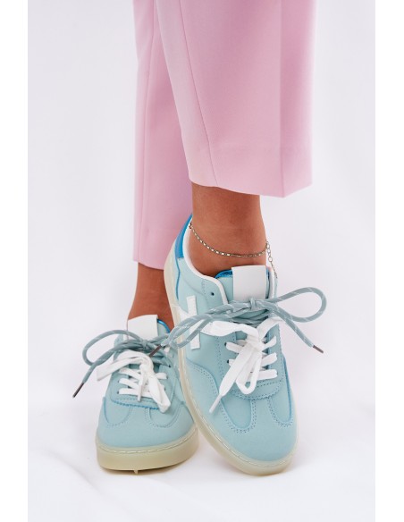 Žemi moteriški sportiniai bateliai su leopardo raštu, mėtų Zelevelis