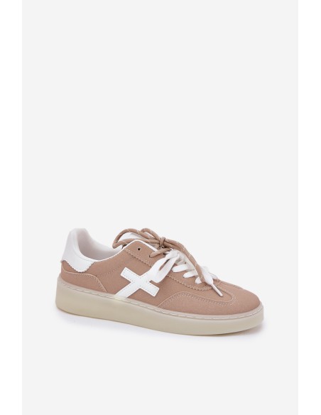 Low Women's Sports Shoes Beige Zelevelis