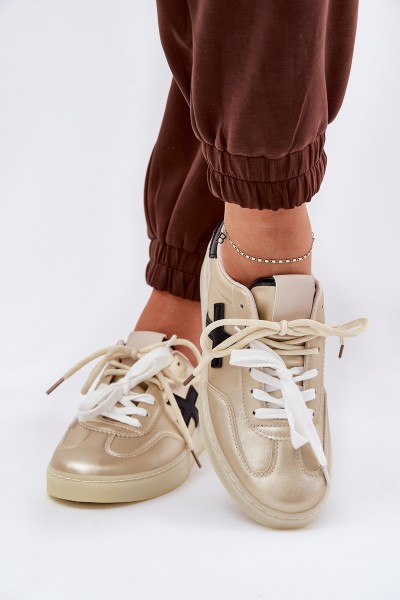 Žemi moteriški sportiniai bateliai Golden Zelevelis