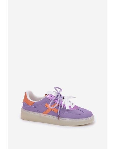 Low Women's Sports Shoes Purple Zelevelis