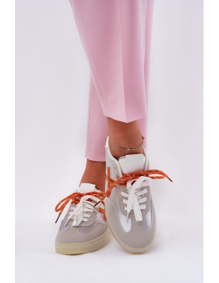 Low Women's Sports Shoes Silver Zelevelis