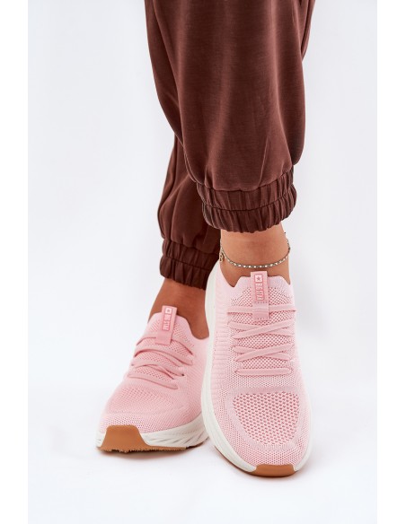 Comfortable Women's Sports Shoes Big Star RR274A131 HI-POLY SYSTEM Pink