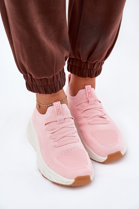 Comfortable Women's Sports Shoes Big Star RR274A131 HI-POLY SYSTEM Pink