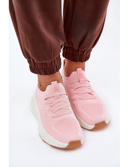 Comfortable Women's Sports Shoes Big Star RR274A131 HI-POLY SYSTEM Pink