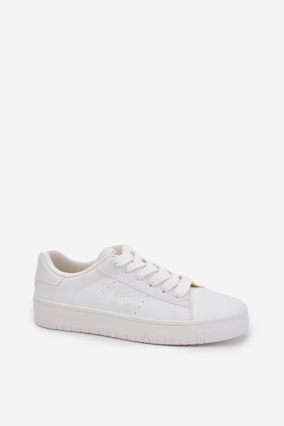 Low Women's Sneakers Made Of Eco Leather Big Star NN274577 White 2