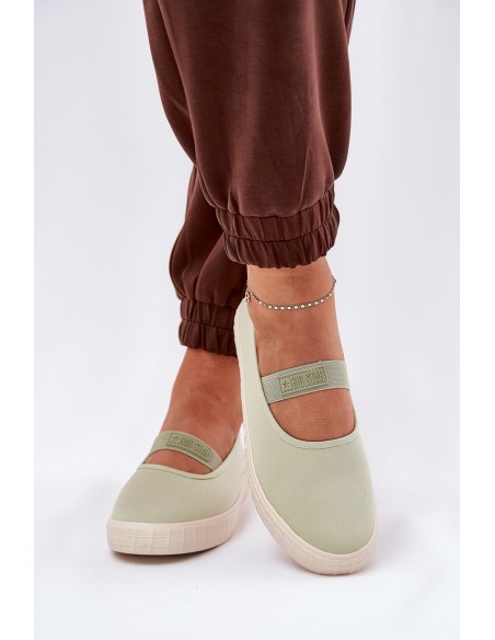 Women's Sneakers Big Star NN274604 Light Green