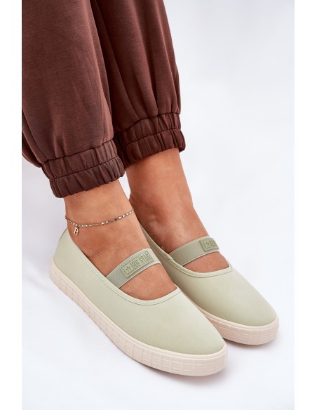 Women's Sneakers Big Star NN274604 Light Green