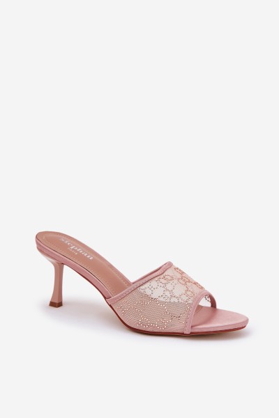 Puošni Stiletto sandalai Champagne Ennoriel 2