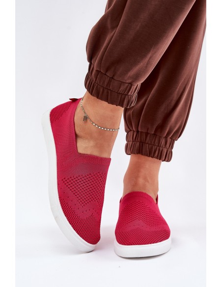 Women's Slip-on Sneakers Big Star FF274A605 Fuchsia