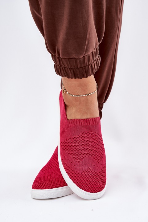 Women's Slip-on Sneakers Big Star FF274A605 Fuchsia