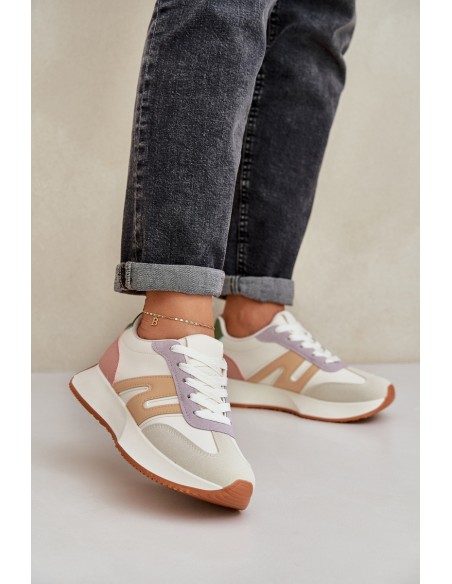 Womens Sports Shoes On Platform Multicolor Emidi