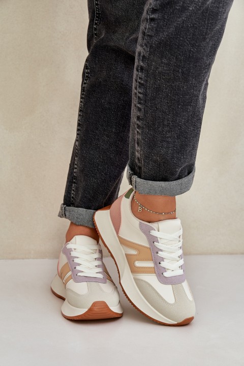 Womens Sports Shoes On Platform Multicolor Emidi