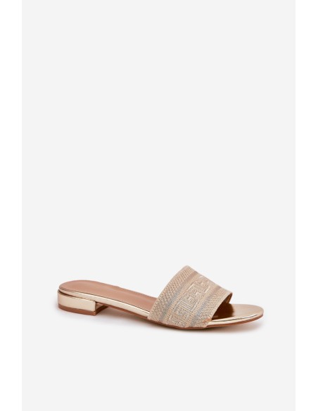 Moteriškos auksinės Fexxy basutės