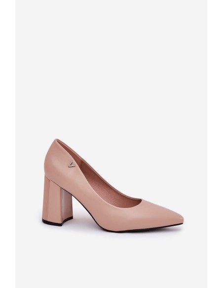 Elegant High Heels Vinceza 62220 Beige