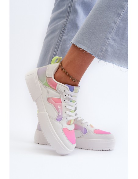 Women's sneakers Big Star NN274359 with Memory Foam System in multicolor