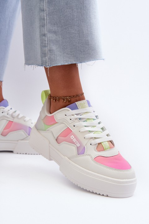 Daugiaspalviai moteriški sportbačiai Big Star su Memory Foam System