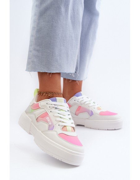 Women's sneakers Big Star NN274359 with Memory Foam System in multicolor