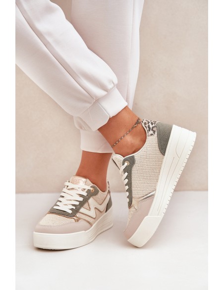 Women's Sports Shoes On Platform Panther Green Lorori