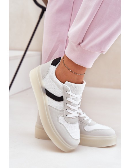 Low Women's Sneakers On Platform White Telmira