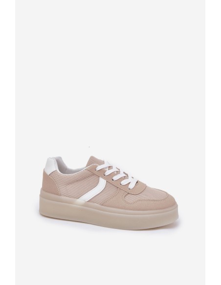 Low Women's Platform Sneakers Beige Telmira