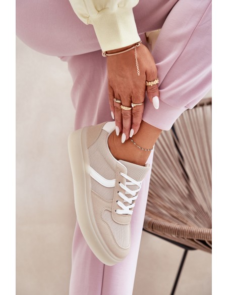 Low Women's Platform Sneakers Beige Telmira