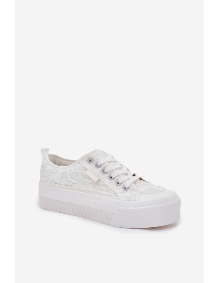 Lace Women's Sneakers Big Star RR274747 White