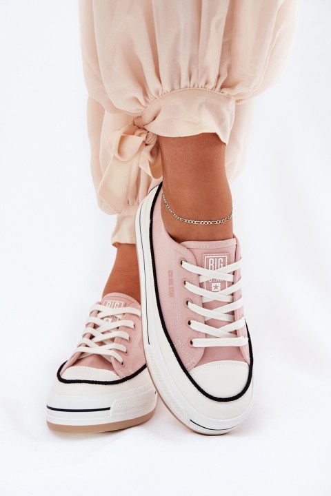 Ladies Sneakers Big Star NN274207 Pink