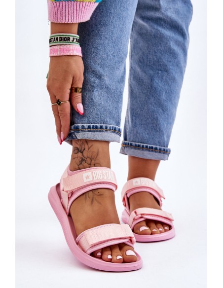 Women's Sport Sandals Big Star LL274729 Pink