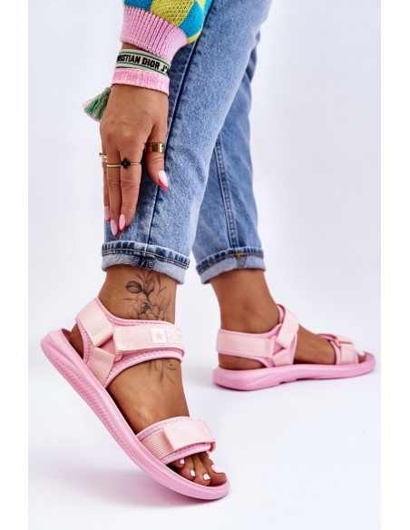 Women's Sport Sandals Big Star LL274729 Pink