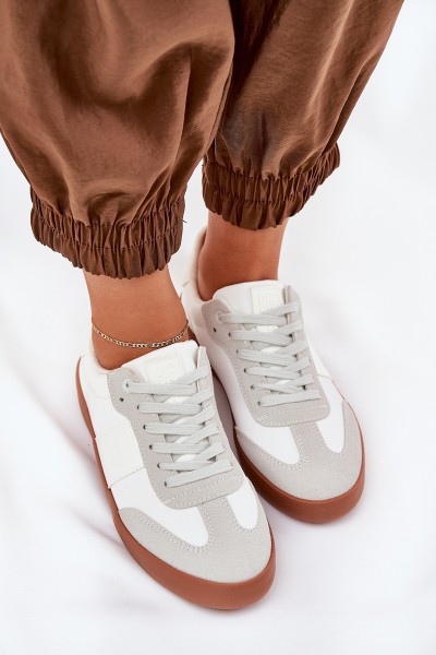 Women's Sneakers Big Star RR274371 White-Grey