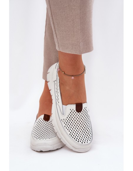 Perforuoti baleto buteliai, pagaminti iš natūralios odos