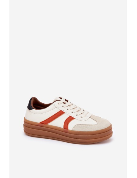 Women's Platform Sneakers Beige Tolianna