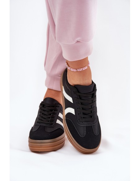 Women's Platform Sneakers Black Tolianna
