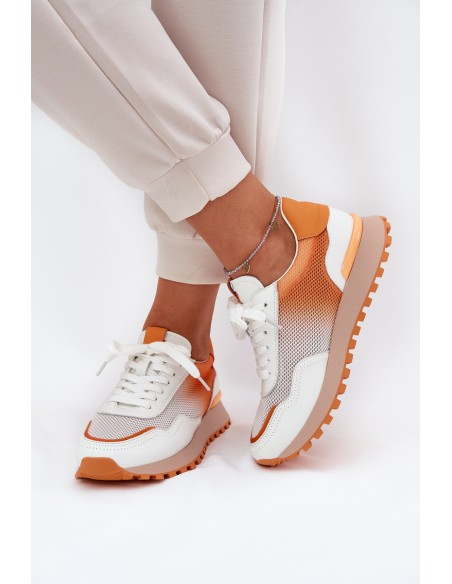 Odiniai sportiniai batai su tinkleliu moterims