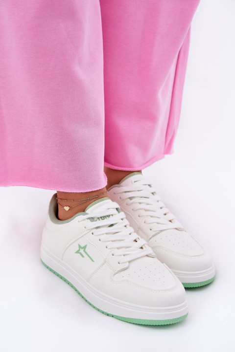 Ladies Sneakers Big Star RR274A246 HI-POLY SYSTEM White