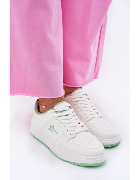 Ladies Sneakers Big Star RR274A246 HI-POLY SYSTEM White