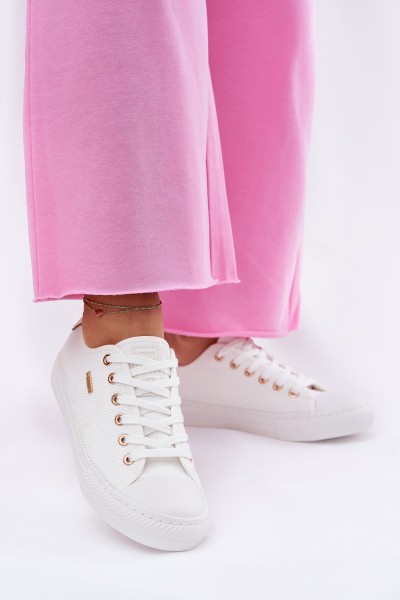 Women's Fabric Sneakers Big Star RR274766 White