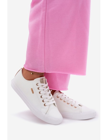 Women's Sneakers Made Of Eco Leather Big Star RR274748 White