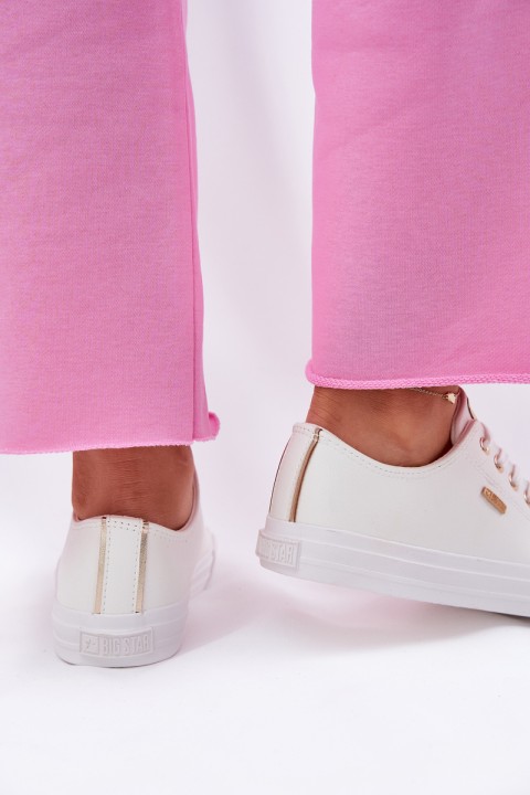 Women's Sneakers Made Of Eco Leather Big Star RR274748 White