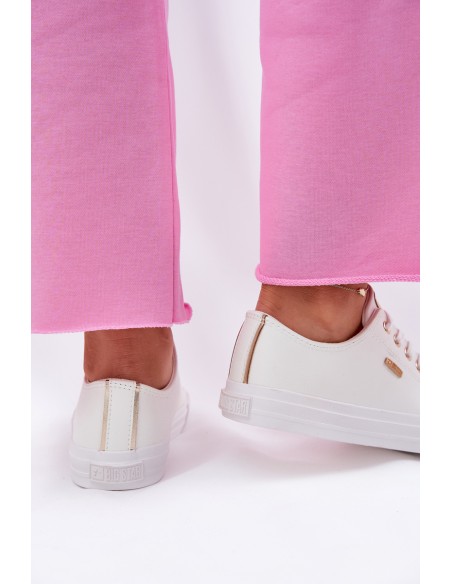 Women's Sneakers Made Of Eco Leather Big Star RR274748 White