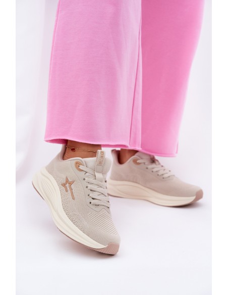Sports Shoes Sneakers Women Big Star RR274A145 HI-POLY SYSTEM Beige