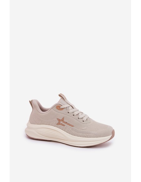 Sports Shoes Sneakers Women Big Star RR274A145 HI-POLY SYSTEM Beige