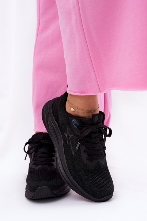 Sports Shoes Sneakers Women Big Star RR274A144 HI-POLY SYSTEM Black